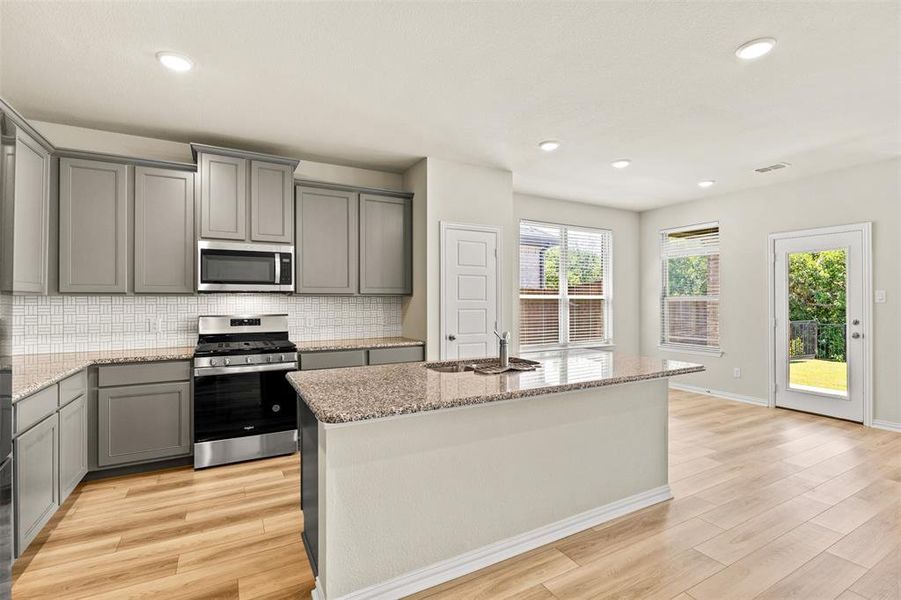 Furnished interior view inside a new home in , Forney (Image 11).