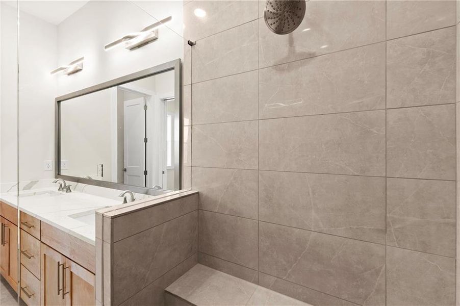 Furnished interior view inside a new home in , Alpharetta (Image 15).