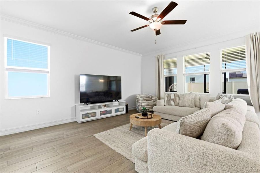 Furnished interior view inside a new home in , Palmetto (Image 20).