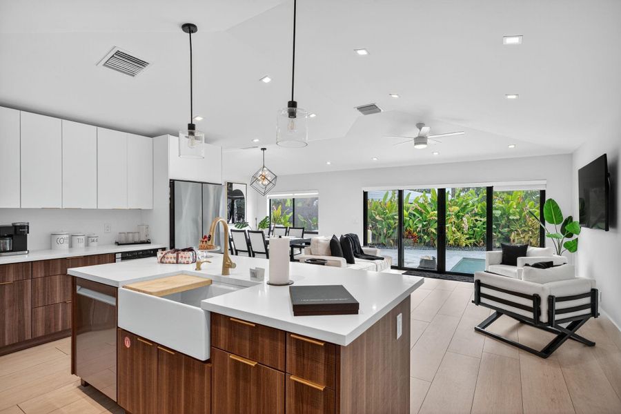 Furnished interior view inside a new home in , Oakland Park (Image 26). Furnished interior view inside a new home in , Oakland Park (Image 26).