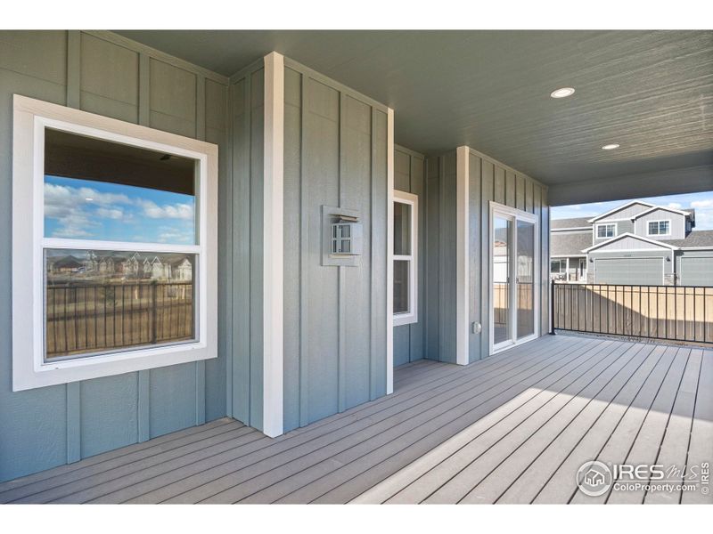Exterior details and patio area of a home in , Wellington (Image 26).