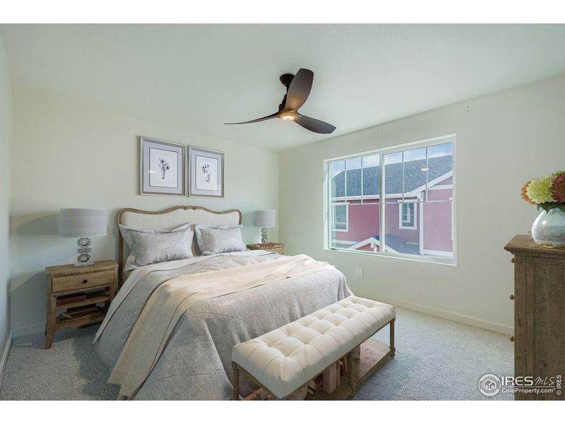 Furnished interior view inside a new home in , Johnstown (Image 8).