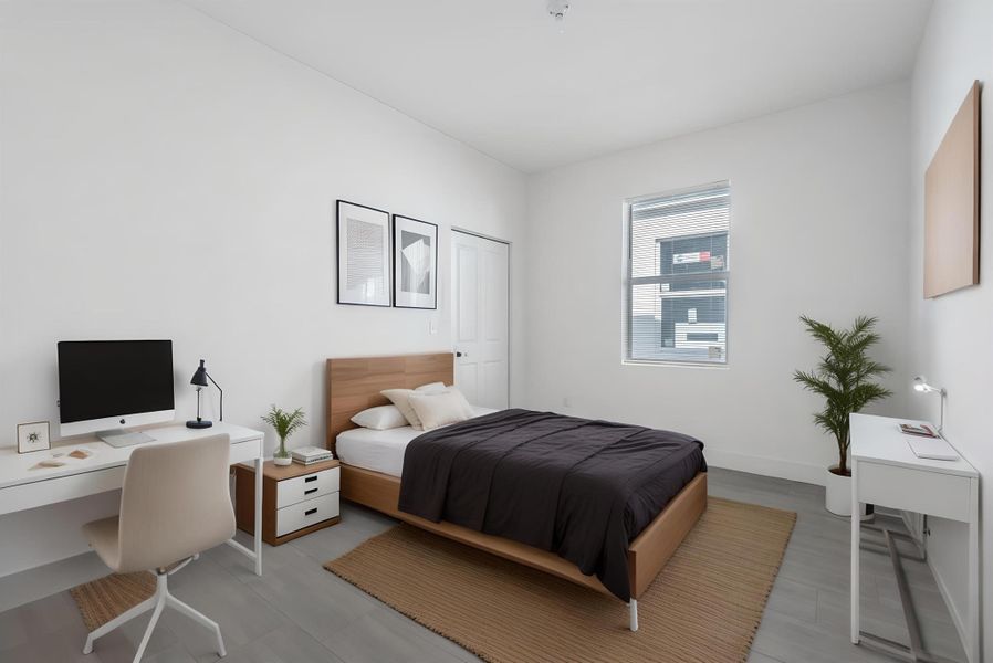 Furnished interior view inside a new home in , West Palm Beach (Image 6).