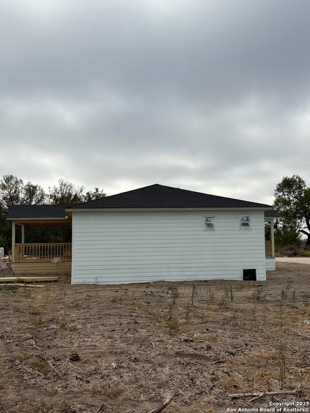 Exterior details and patio area of a home in , La Pryor (Image 2). Exterior details and patio area of a home in , La Pryor (Image 2).
