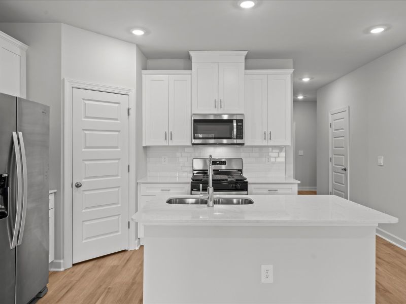 Furnished interior view inside a new home in Northbrook Village Townes, Taylors (Image 4).