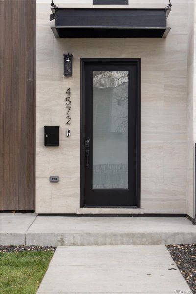 Exterior details and patio area of a home in , Denver (Image 23).