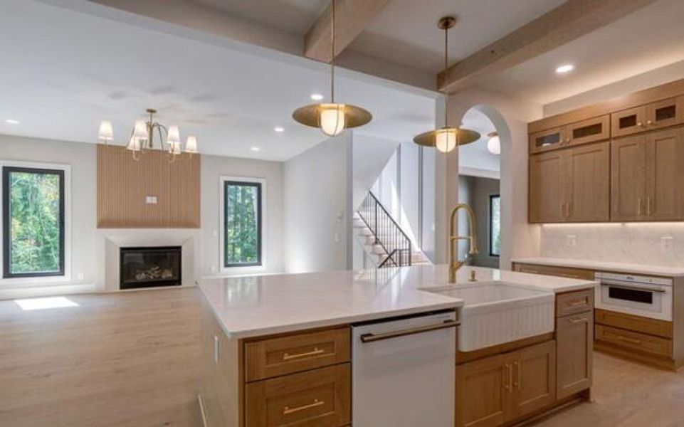 Furnished interior view inside a new home in , Cumming (Image 11). Furnished interior view inside a new home in , Cumming (Image 11).