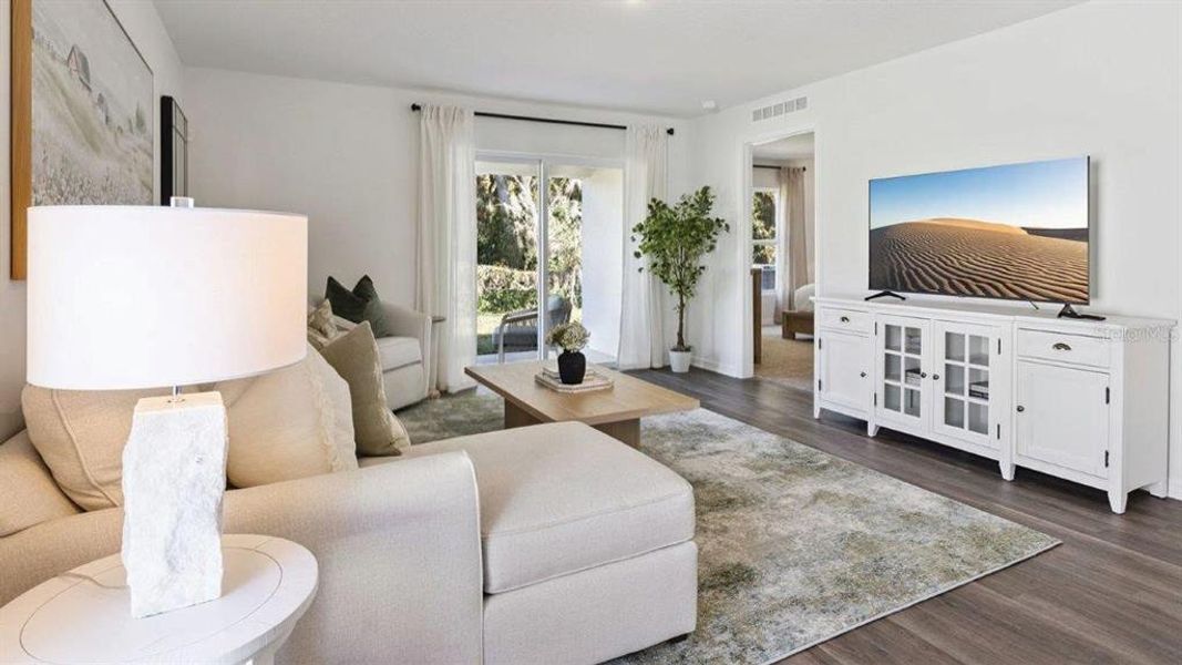 Furnished interior view inside a new home in , Lakeland (Image 11).