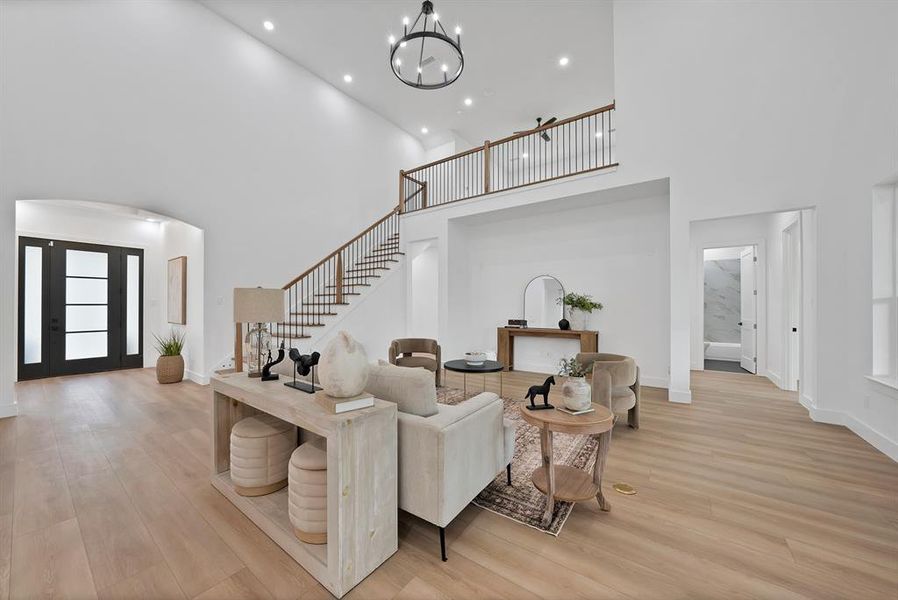 Furnished interior view inside a new home in , Ovilla (Image 20).