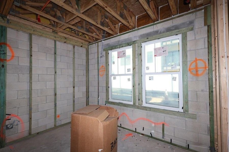 In-progress construction of a new home in Towns at Union, St. Petersburg, FL (Image 7). In-progress construction of a new home in Towns at Union, St. Petersburg, FL (Image 7).