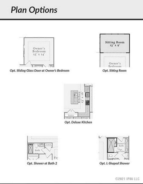 2D floor plan layout for the Salerno Bungalow by Epcon Communities in The Cottages at 78 North, Sanford, NC (Image 5). 2D floor plan layout for the Salerno Bungalow by Epcon Communities in The Cottages at 78 North, Sanford, NC (Image 5).
