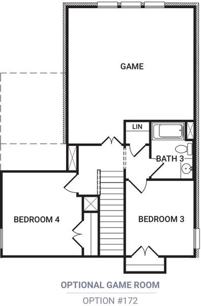 Game Room (eliminates Loft) Game Room (eliminates Loft)