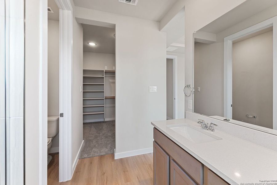 Furnished interior view inside a new home in Highland Ridge, New Braunfels (Image 11).