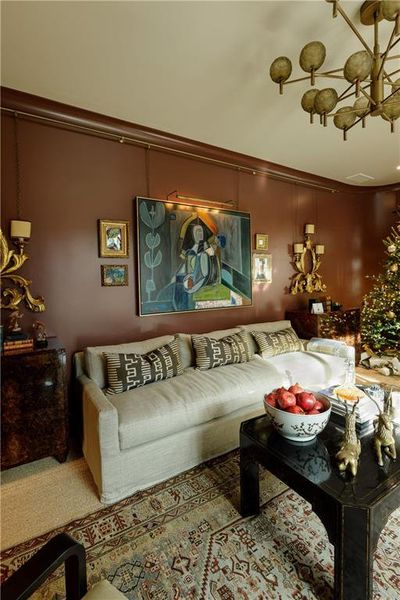 Furnished interior view inside a new home in , Atlanta (Image 17).