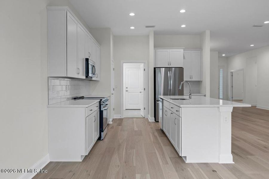 Furnished interior view inside a new home in , St. Augustine (Image 6).