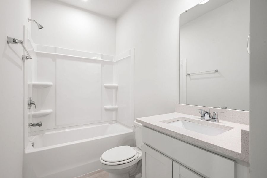 Furnished interior view inside a new home in Waterways, Richmond Hill (Image 14).