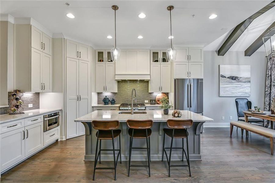 Furnished interior view inside a new home in , Senoia (Image 12).