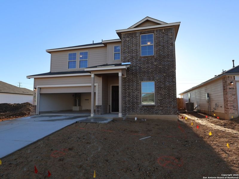 In-progress construction of a new home in Agave, San Antonio, TX (Image 29). In-progress construction of a new home in Agave, San Antonio, TX (Image 29).