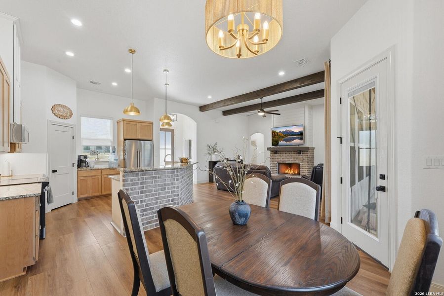 Furnished interior view inside a new home in , La Vernia (Image 12).