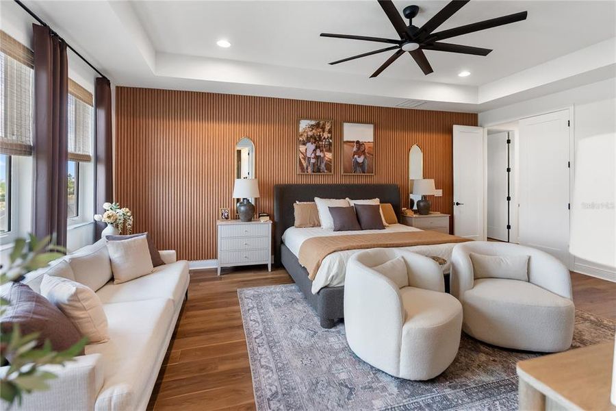 Furnished interior view inside a new home in , Bradenton (Image 36).