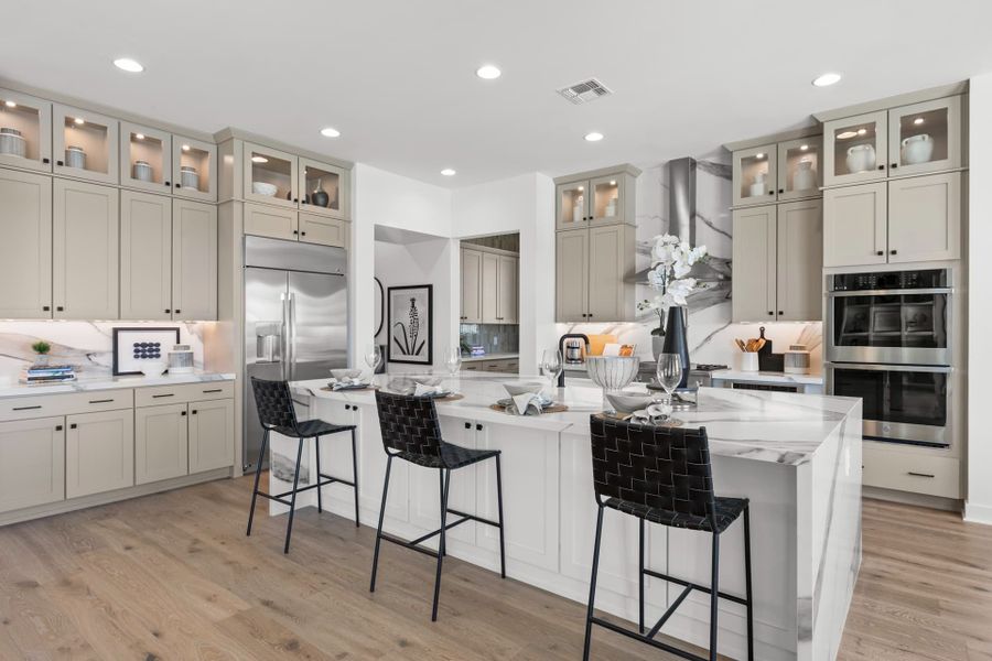 Representative furnished interior of a home built from the Allure by Cachet Homes Arizona in McKinley Glenn, Chandler (Image 26). Representative furnished interior of a home built from the Allure by Cachet Homes Arizona in McKinley Glenn, Chandler (Image 26).