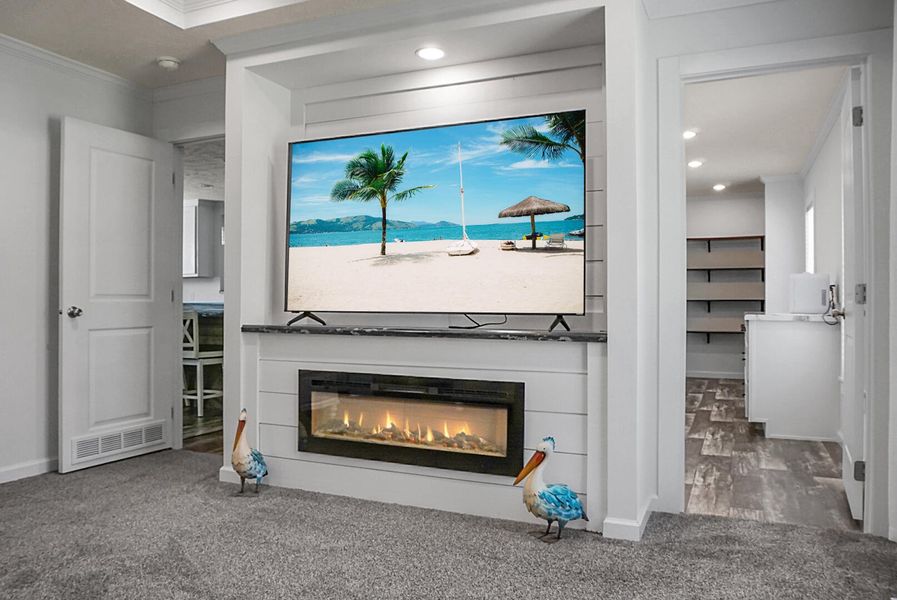 Furnished interior view inside a new home in , Bonneau (Image 13).