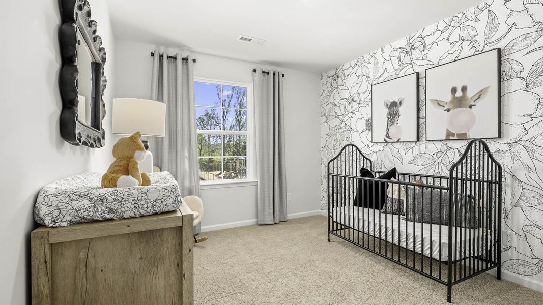 Furnished interior view inside a new home in Faircrest, Greensboro (Image 13).