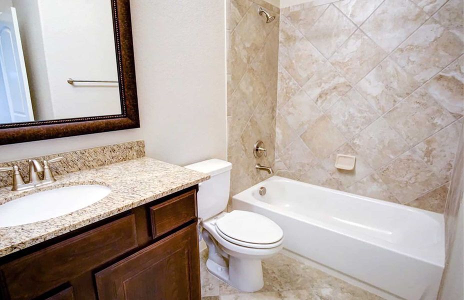 Representative furnished interior of a home built from the 3281 by Ravenna Homes in Bridgeland 50′, Cypress (Image 13).