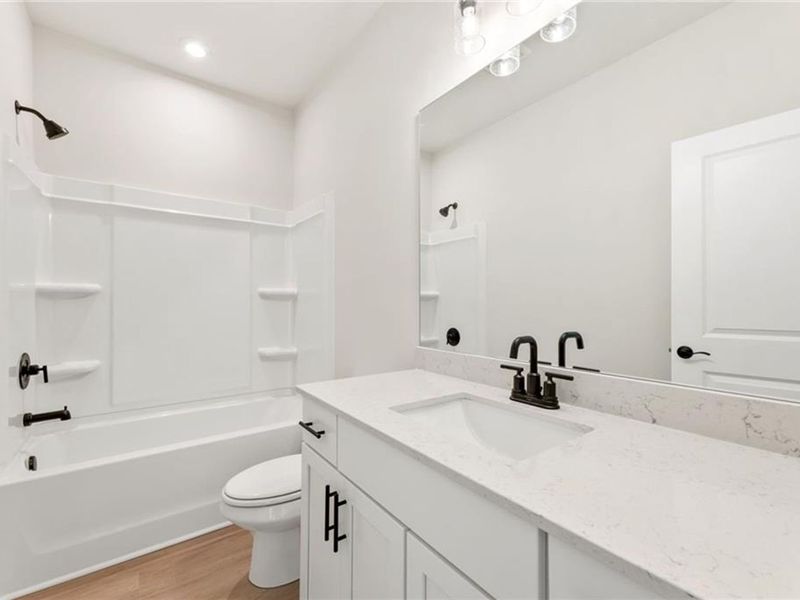Furnished interior view inside a new home in Kelly Preserve, Loganville (Image 10).
