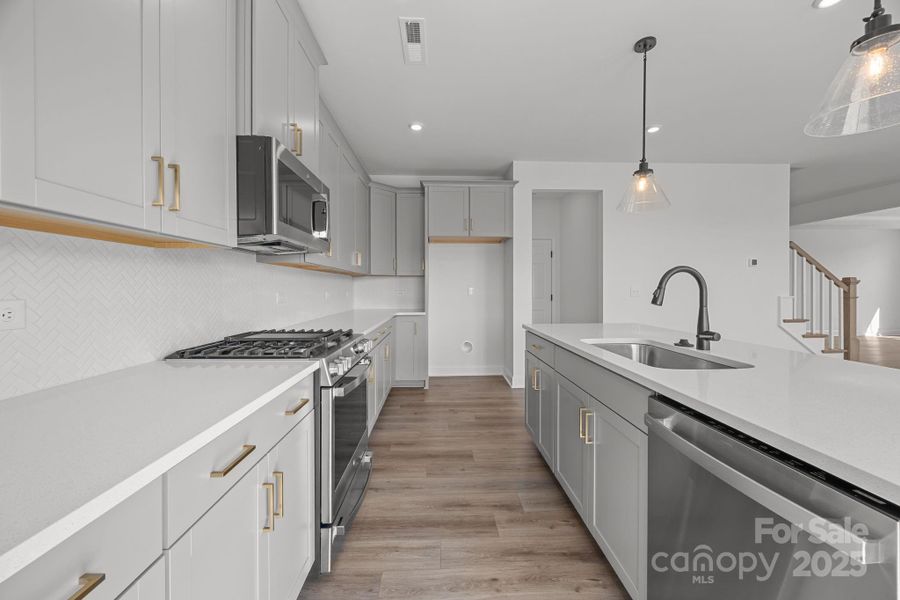 Furnished interior view inside a new home in Lakeside Glen, York (Image 32).