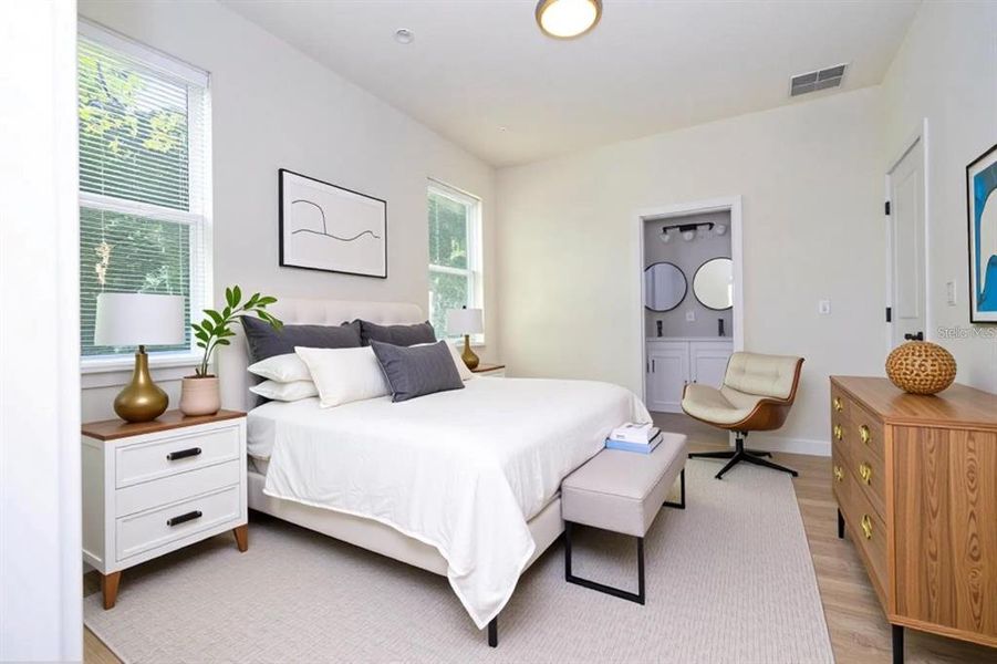 Furnished interior view inside a new home in , Apopka (Image 5).