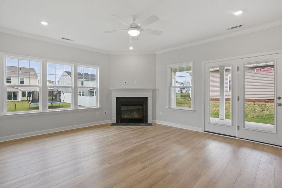 Spacious, unfurnished interior of a new home in Winston Ridge, Youngsville (Image 22).