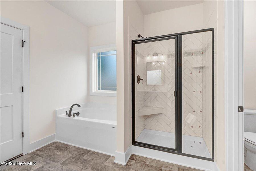 Furnished interior view inside a new home in Wood Creek, Leland (Image 10).