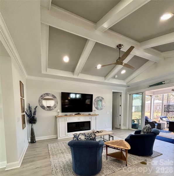 Furnished interior view inside a new home in , Hardeeville (Image 6).