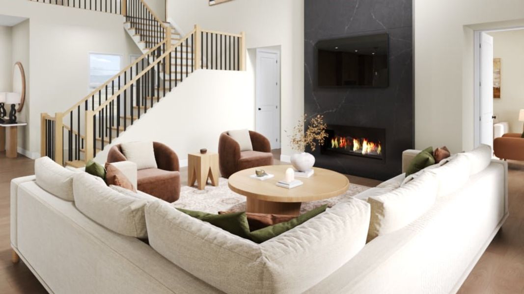 Representative furnished interior of a home built from the Aspenwood by Taylor Morrison in Macanta, Castle Rock (Image 10). Representative furnished interior of a home built from the Aspenwood by Taylor Morrison in Macanta, Castle Rock (Image 10).