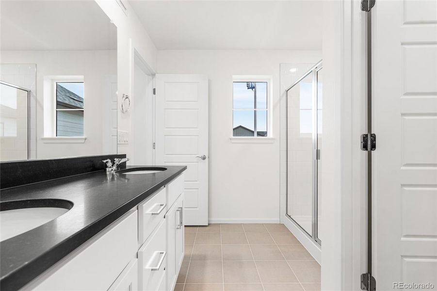 Furnished interior view inside a new home in Painted Prairie, Aurora (Image 12).