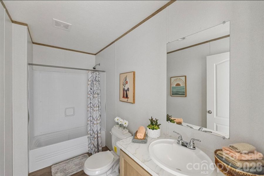 Furnished interior view inside a new home in , Hays (Image 6).