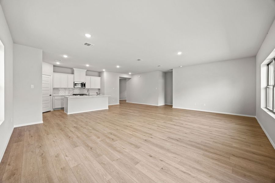 Furnished interior view inside a new home in Kings Way, Denton (Image 6).