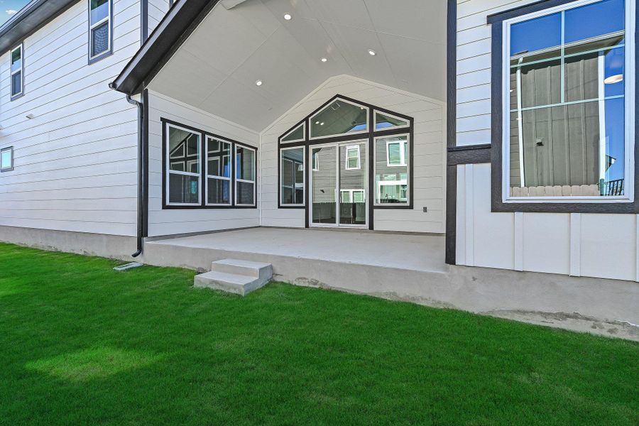 Extended Covered Patio