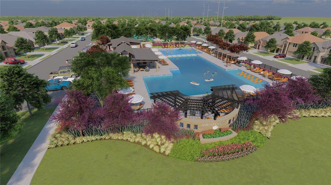 Community amenities in Creekside at Elevon, Lavon (Image 14).