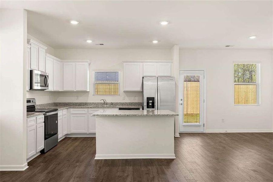 Furnished interior view inside a new home in Shoal Creek, Hampton (Image 9). Furnished interior view inside a new home in Shoal Creek, Hampton (Image 9).