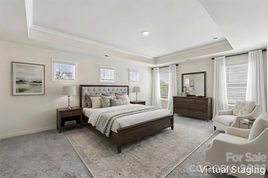 Furnished interior view inside a new home in Avalon of Gastonia, Gastonia (Image 17).