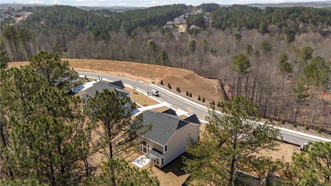 Site preparation for new homesites in Governor’s Preserve, Canton (Image 38).
