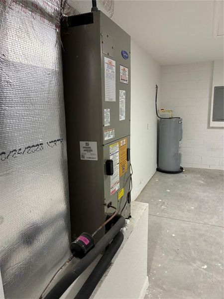 In-progress construction of a new home in , Ocala, FL (Image 23).