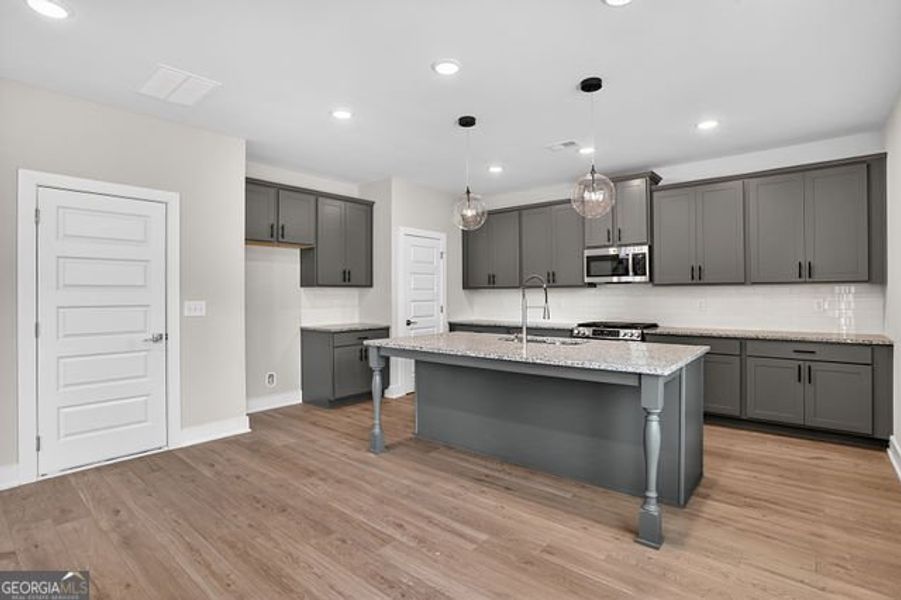 Furnished interior view inside a new home in Killian Manor at The Adares, Adairsville (Image 6).