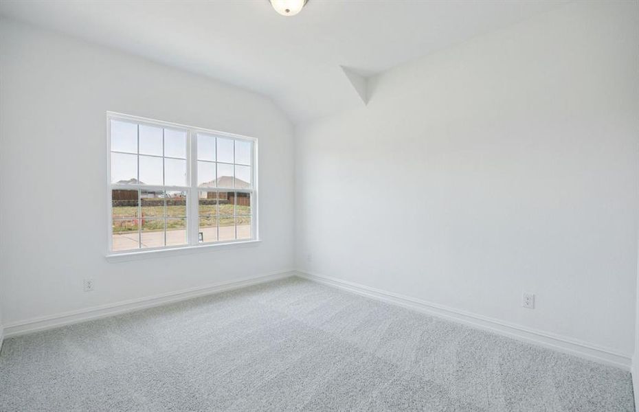 Secondary bedroom *model representation