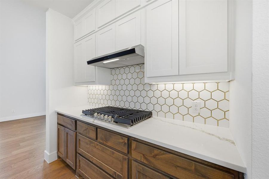 Furnished interior view inside a new home in Mosaic, Prosper (Image 11).