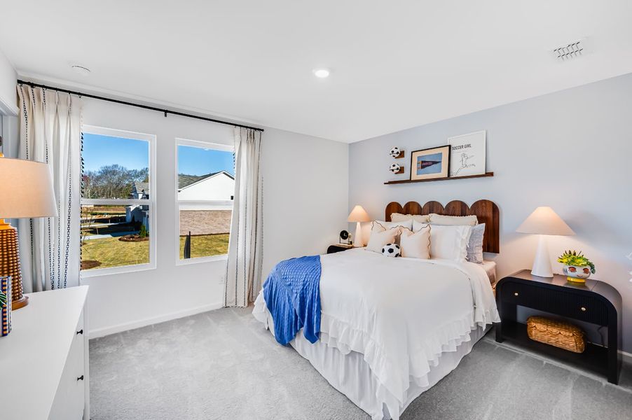 Furnished interior view inside a new home in Windance Lake, Loganville (Image 19).