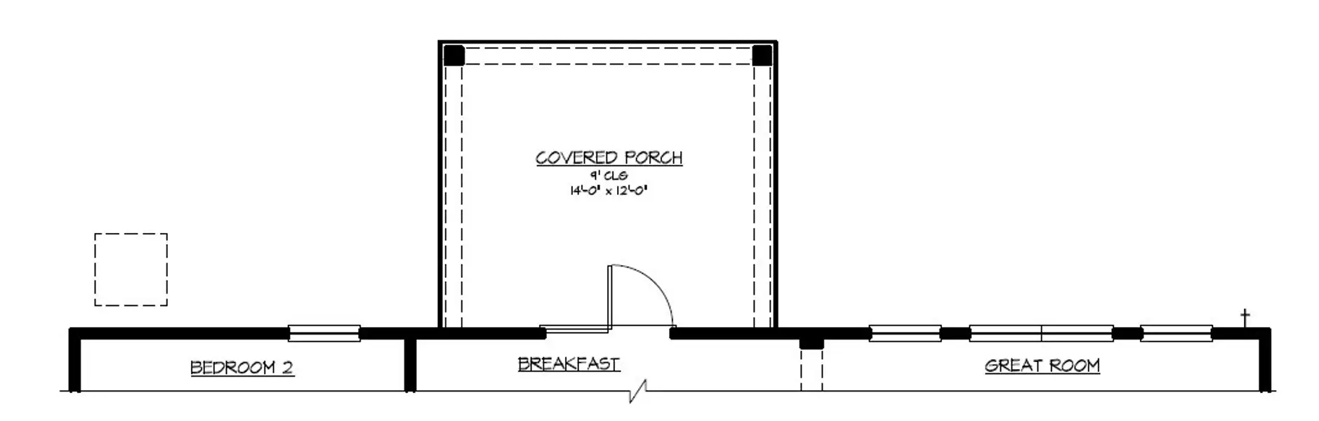 Optional Covered Back Porch