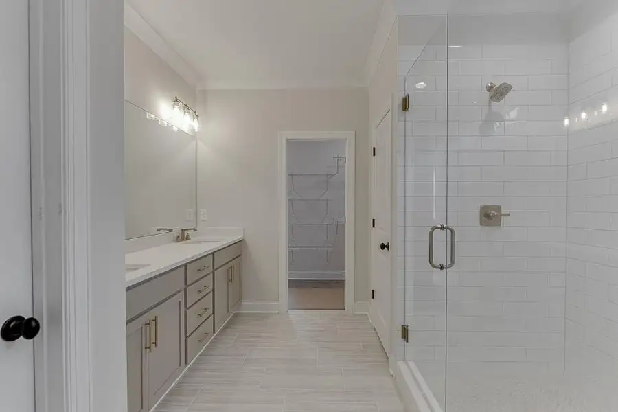 Furnished interior view inside a new home in , Buford (Image 6).